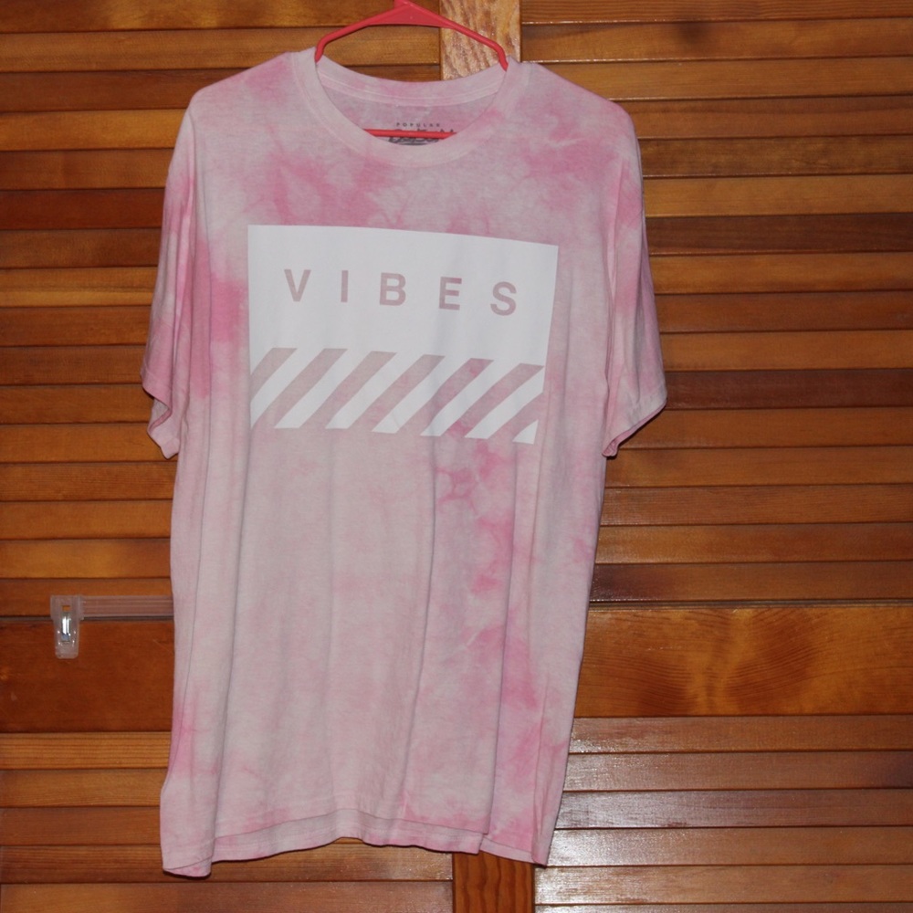 Men’s Large T Shirt Pink
